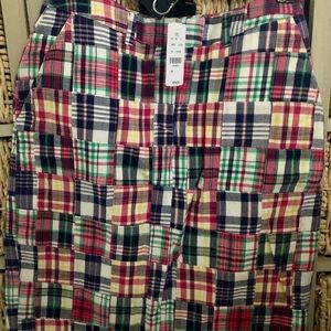 Brooks Brothers Patchwork Skirt NWT